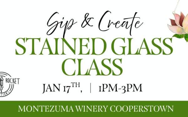 Sip & Create: Stained Glass Class
