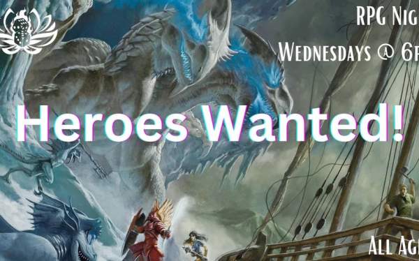 RPG Night - Heroes Wanted!