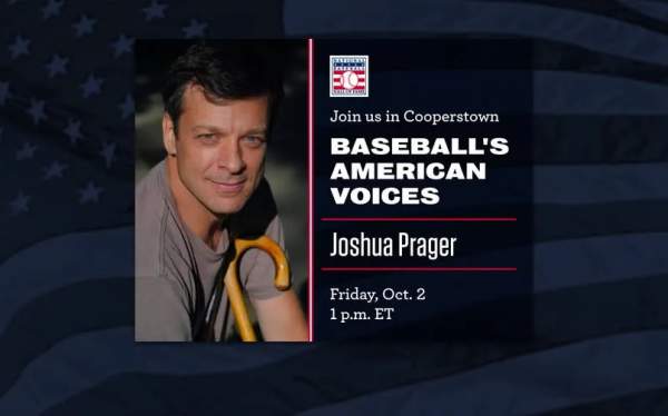 Baseball’s American Voices: Joshua Prager