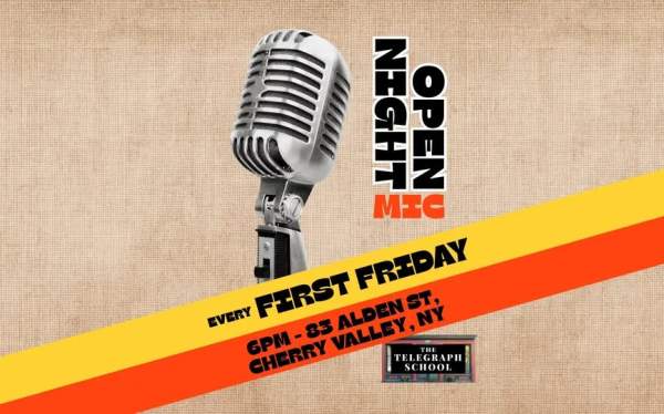 First Friday Open Mic