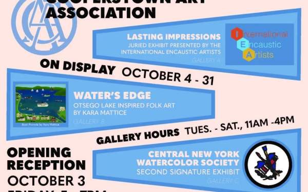 Lasting Impressions | Water's Edge | CNYWS Second Signature Exhibit