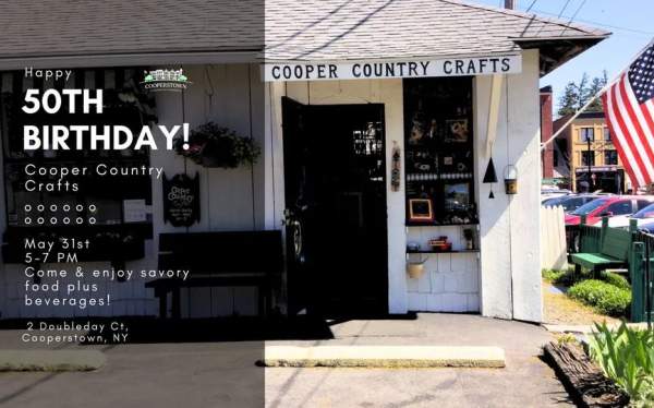 Cooper Country Crafts' 50th birthday celebration