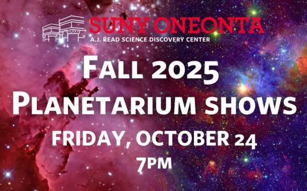 October 24 Planetarium Show