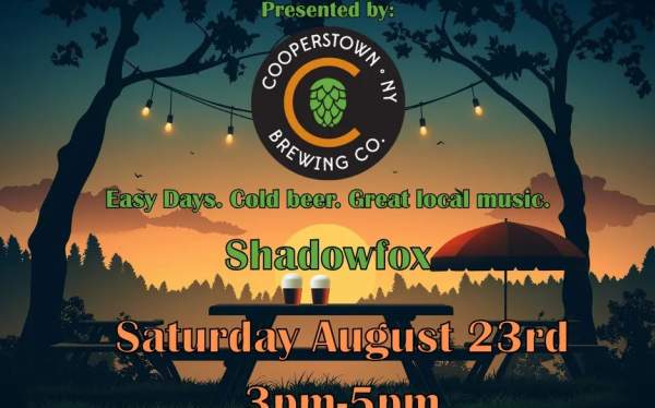 Live at Cooperstown Brewing Co. Shadowfox