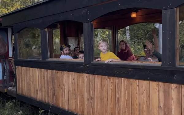 Afternoon train ride at 4PM