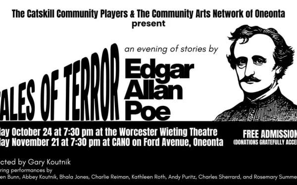 CCP and CANO present - TALES of TERROR - An Evening of Stories With Edgar Allan Poe