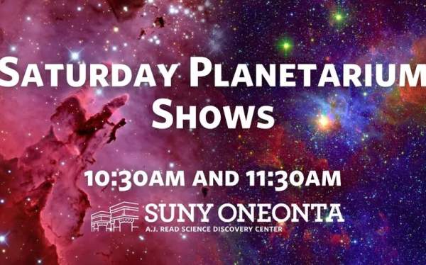 Saturday Planetarium Shows