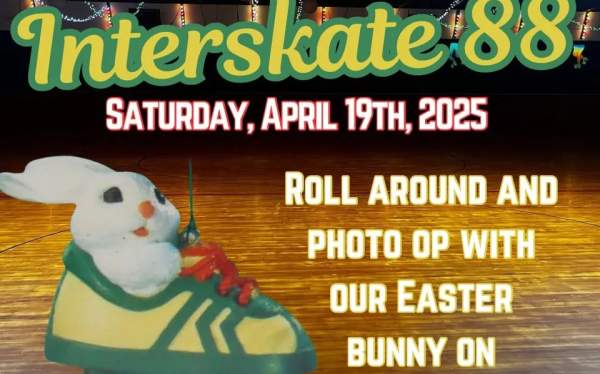 Easter Bunny at Interskate 88