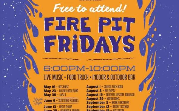 Fire Pit Friday Featuring "90's Noise"