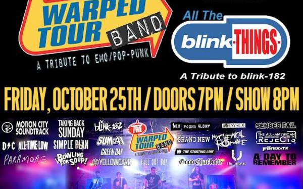 Emo/Pop-Punk Night featuring The Warped Tour Band and All the Blink Things / Foothills, Oneonta