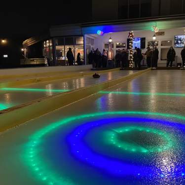 Curling at Fox & Turtle Itasca, IL