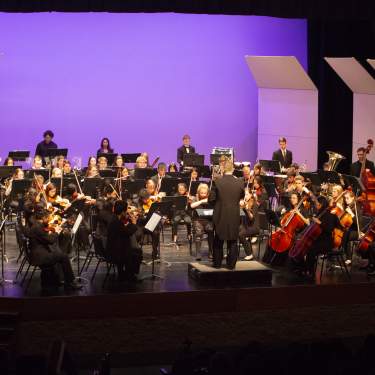 Orchestra Performing at Al Larson Prairie Center