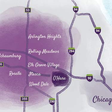 Where is Chicago Northwest? | Map