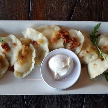 Plate of Pierogis