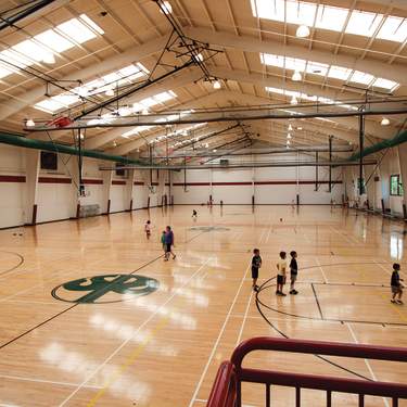 Sports Center Basketball Court