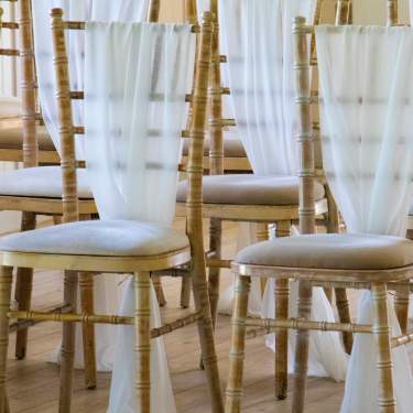 Wedding Chairs Setup