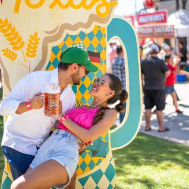 Frisco Oktoberfest attendees