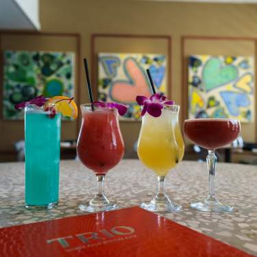 TRIO Restaurant, located in the Uptown Design District of Palm Springs.