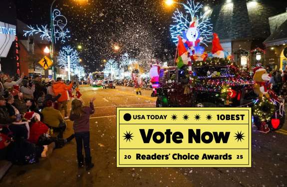 usa today best holiday parade - vote now