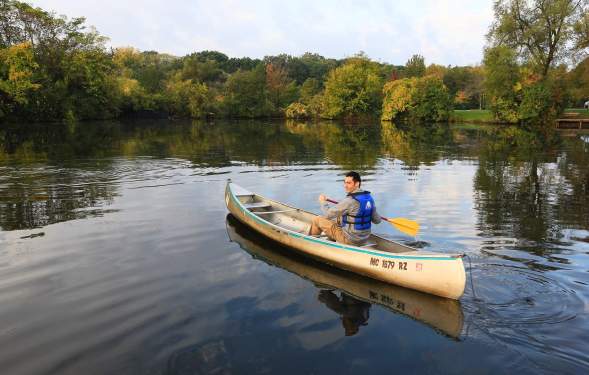kayaking
