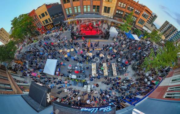 Block party and concert on Main Street Ann Arbor