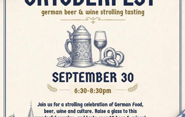 Oktoberfest Beer & Wine Strolling Tasting