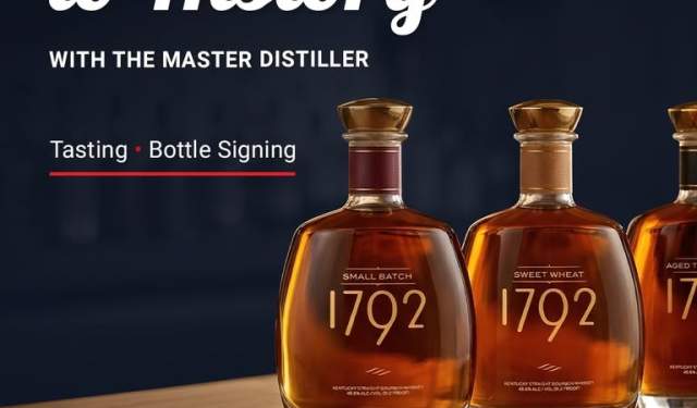 1792 Bourbon Master Distiller Tasting & Bottle Signing