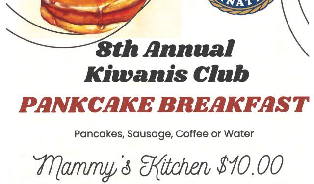 8th Annual Kiwanis Club Pancake Breakfast