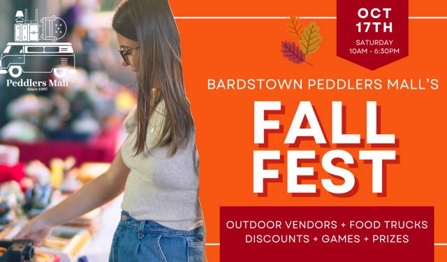 Bardstown Peddlers Mall Fall Festival