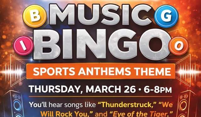 Music Bingo - Sports Anthems