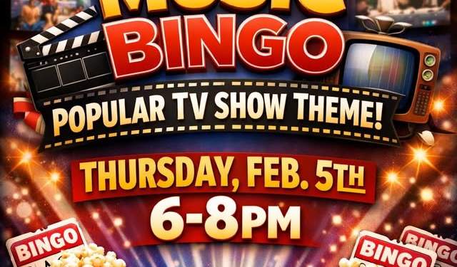 Music Bingo - Popular TV Shows