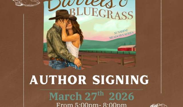 Barrels & Bluegrass Book Signing