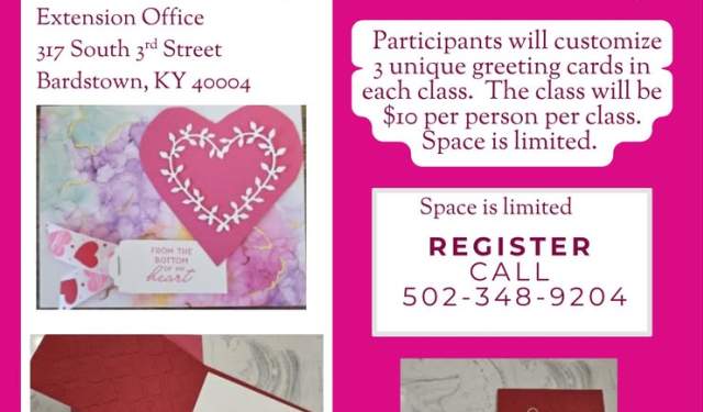 Card Making Workshop