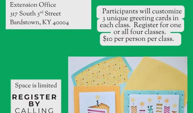 Card Making Workshop