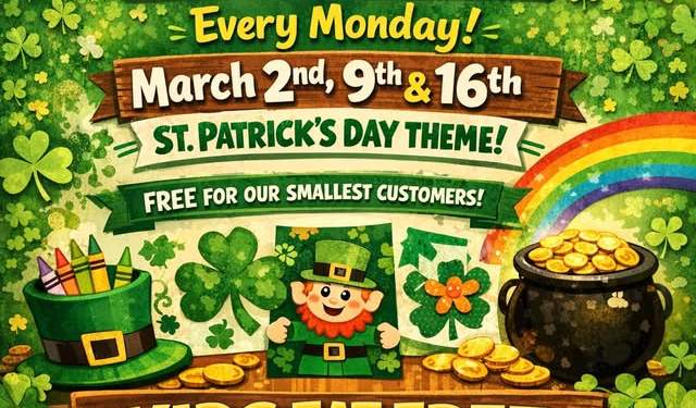 Kids Crafts & Kids Eat Free!