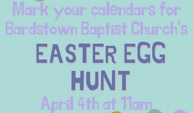 Bardstown Baptist Easter Egg Hunt