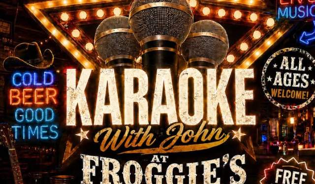 Karaoke with John