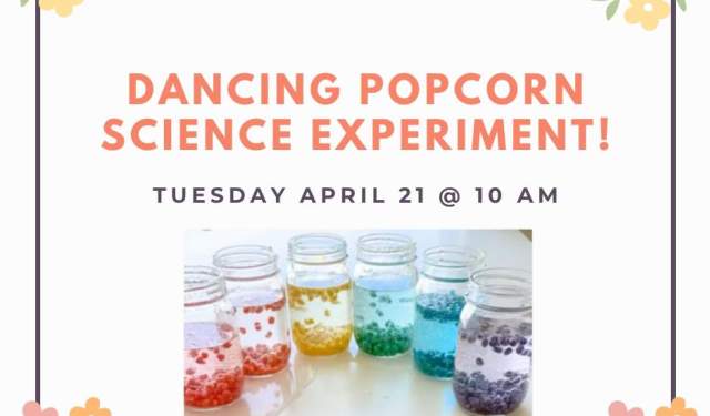 Create & Explore Tuesday: Dancing Popcorn!