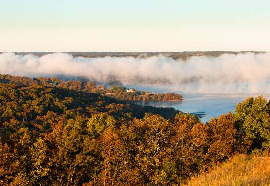 Fall Foliage Driving Tour #3 - Bull Shoals, Peel Ferry and Mark Twain National Forest