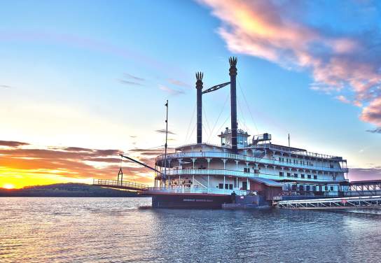 Set Sail on the Silver Dollar City Showboat Dinner Show