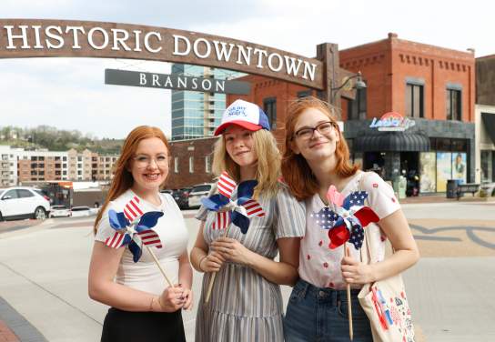 Flag Day Spring Fling Patriotic Downtown