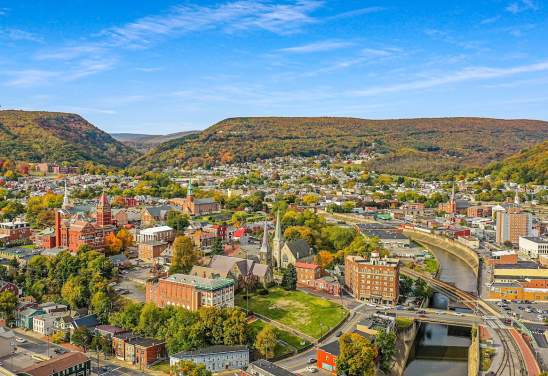 Cumberland-City-Aerial-Fall-Cumberland-MD