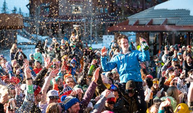 Après Ski In Big Sky, Montana