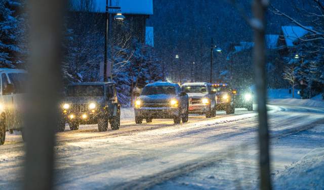 A Visitor’s Guide to Winter Driving in Big Sky