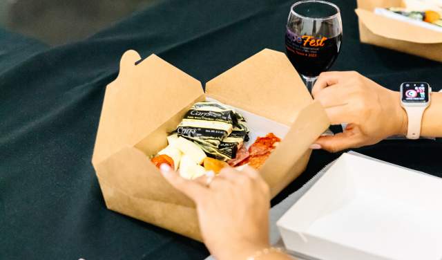 Wine pairing event at GrapeFest