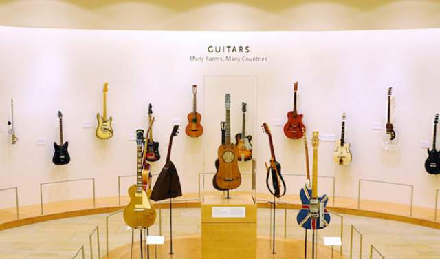 Guitars at Musical Instrument Museum