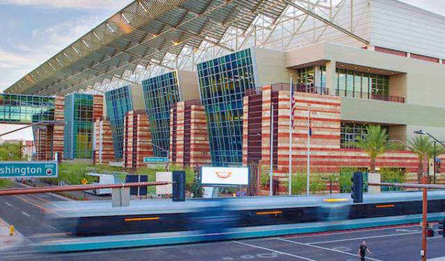 Valley Metro Rail and Phoenix Convention Center