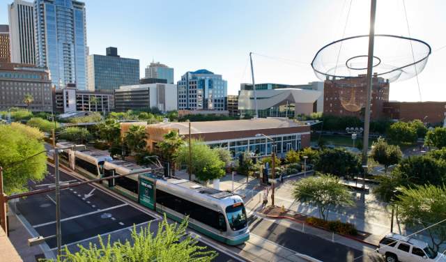Civic Space Park and Light Rail