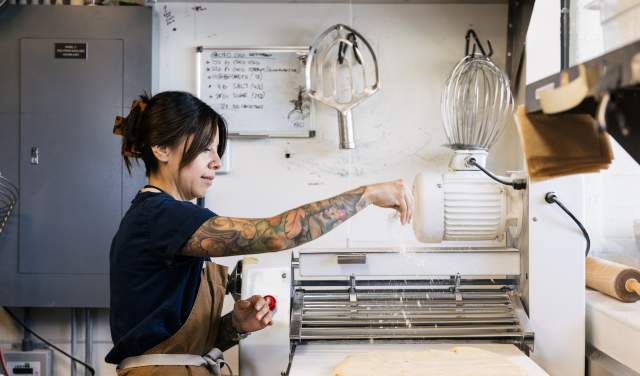Crystal Kass, Valentine pastry chef