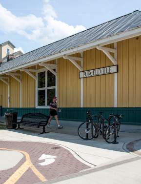 Bike Trail Purcellville Train Station